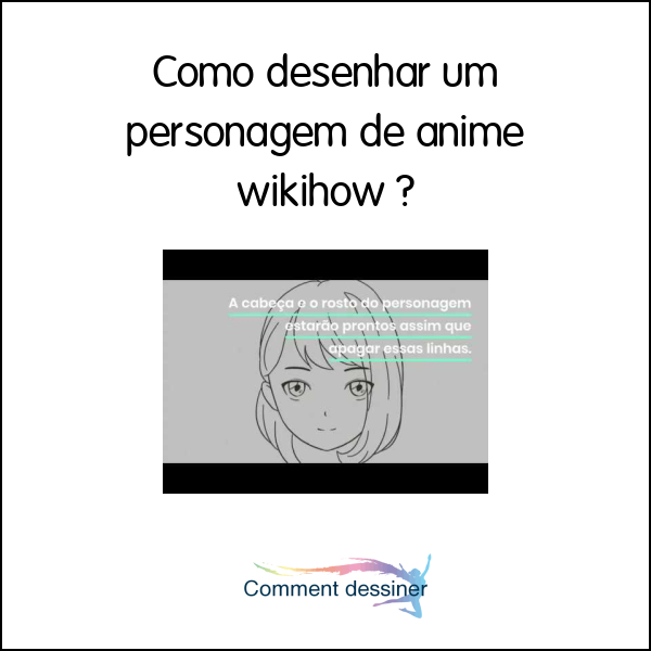 Como Desenhar Um Personagem De Anime Wikihow Como Desenhar 0877